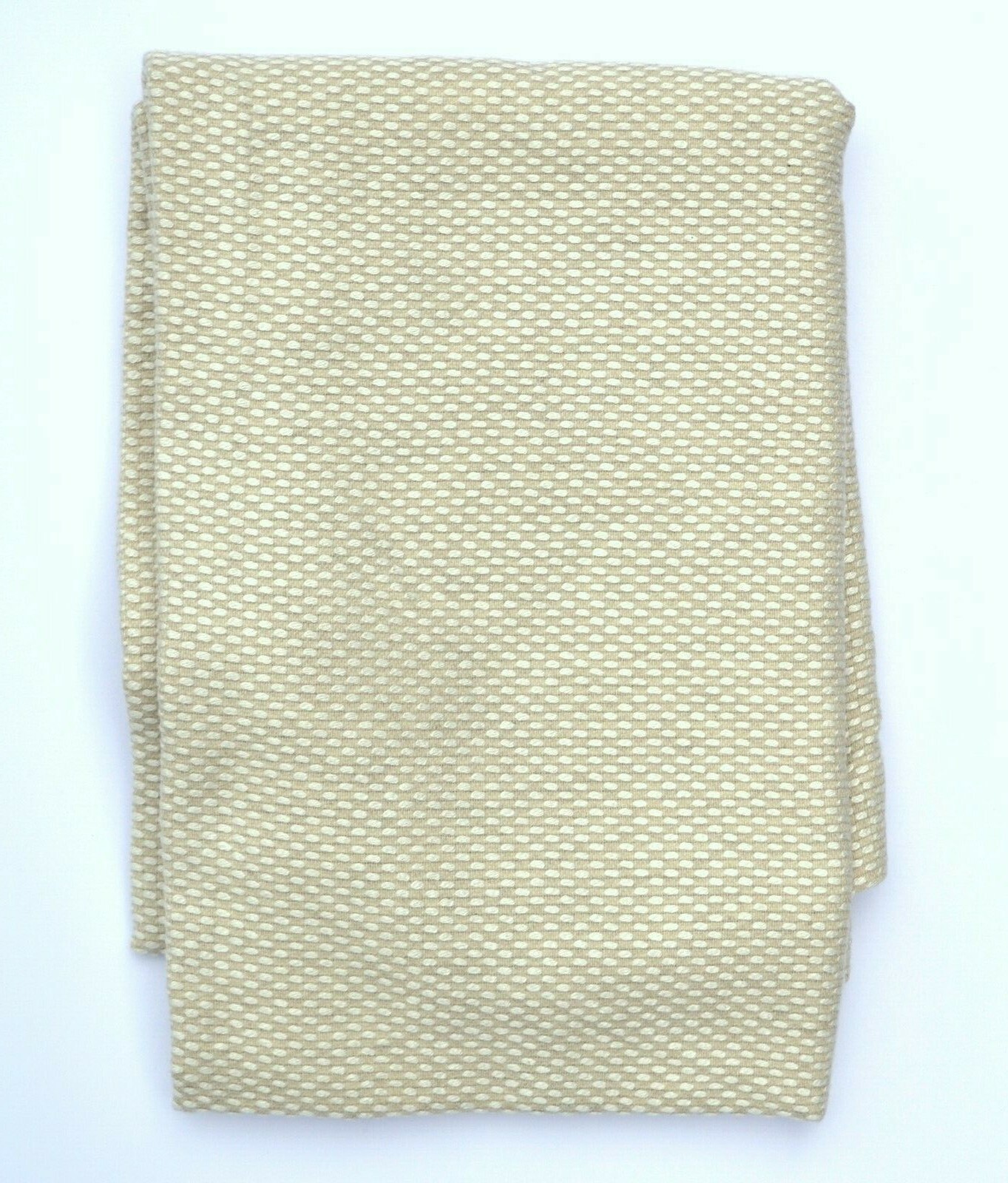 SDH Legna Cashmere & Lyocell Throw - Cream and Linen Tones gallery