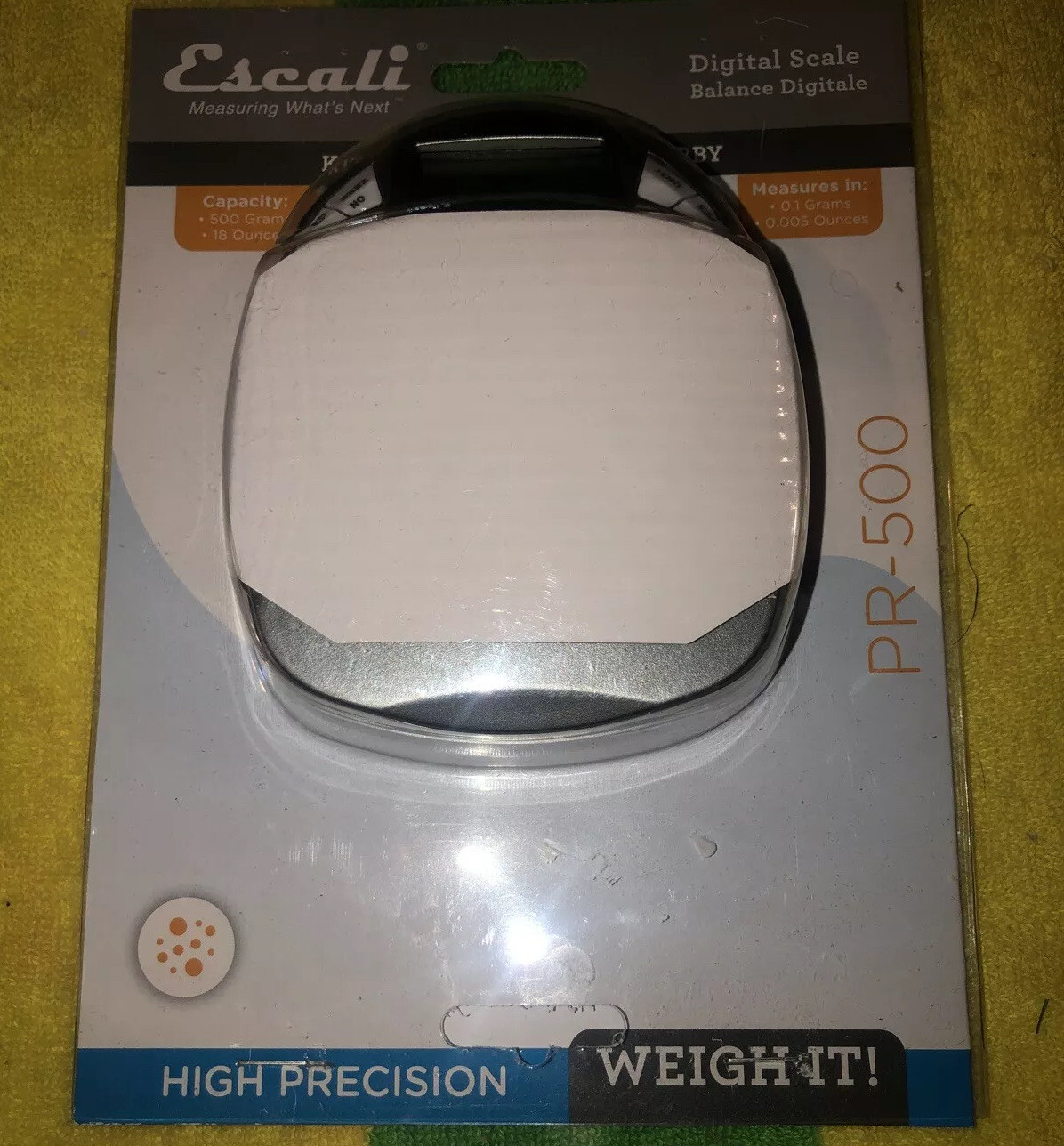 New Escali Pico PR500 Precision Kitchen Food Scale Baking Cooking Light 18oz gallery