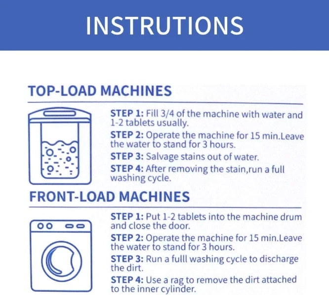 Splash Spotless Washing Machine Cleaner Deep Cleaning for HE Top Load Washers an gallery