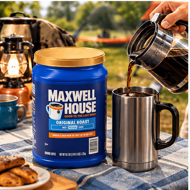 2PACK Maxwell House Original Roast Medium Ground Coffee 43.1oz gallery