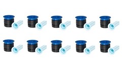 10 Rain Bird 10VAN 10′ 0-360° Adjustable Variable Arc Spray Sprinkler Nozzles