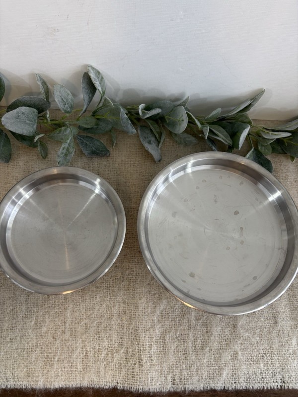 Lustre Craft Replacement Lids Only Set Of 2 Silver Black Cookware Pots Pans gallery