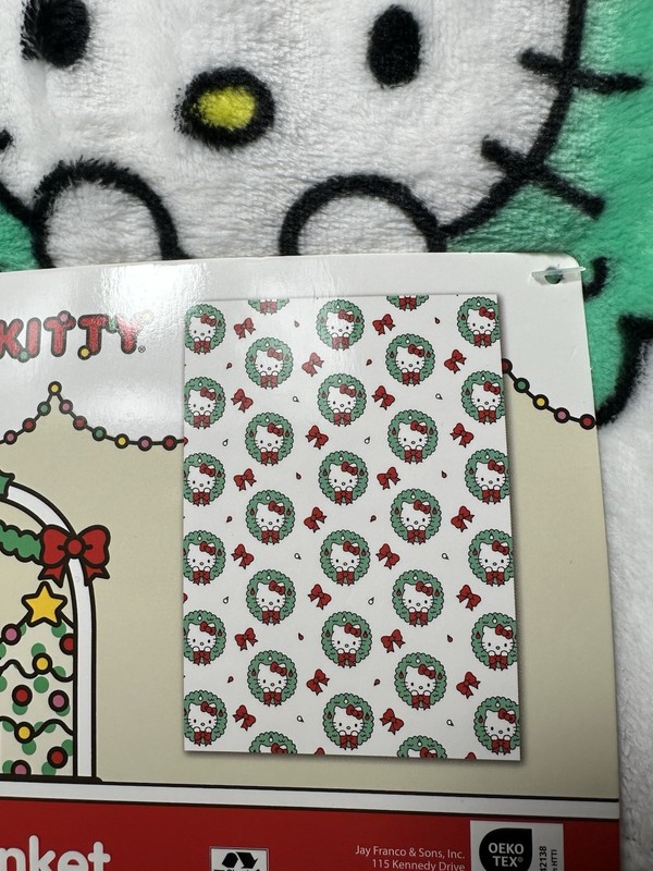 Hello Kitty Christmas Plush Throw Blanket 60 X 90 Inches gallery