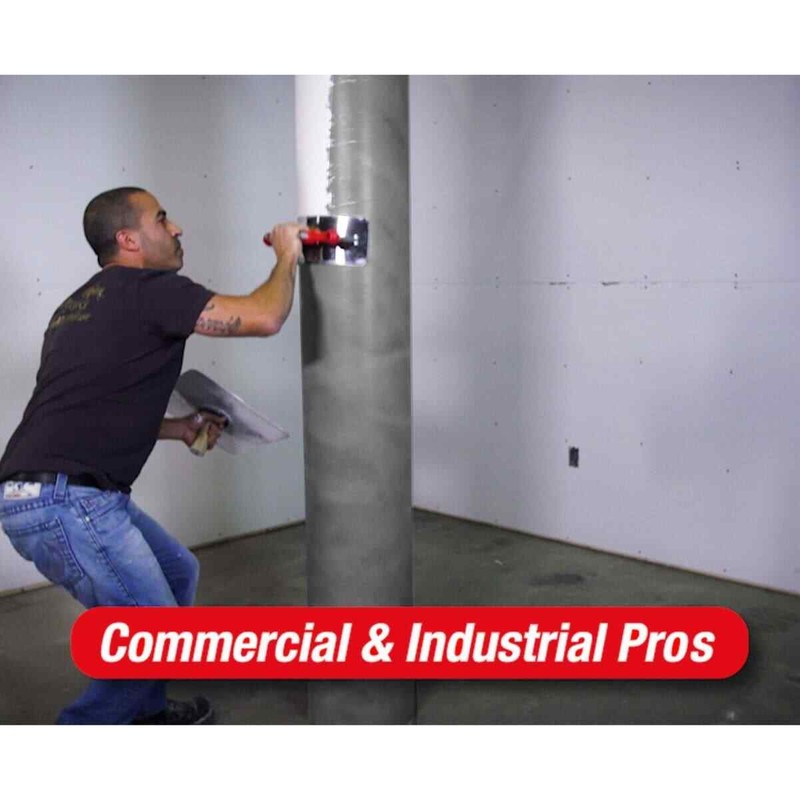 Adjustable Plastering & Drywall Radius Trowel for Curved Surfaces gallery