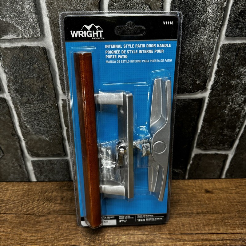 WRIGHT PRODUCTS 3.94-in Surface Mounted Sliding Patio Door Handleset V1118 gallery