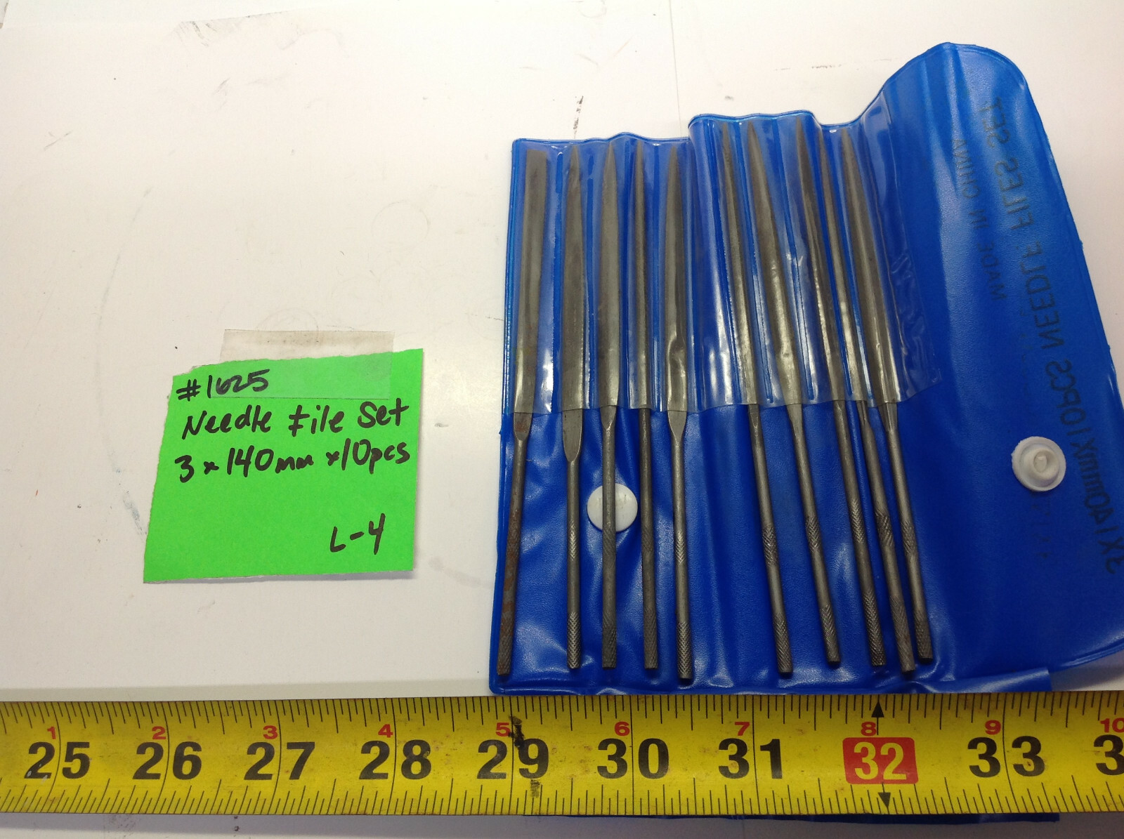 10pc Needle File Set 3 x 140mm (#1625-L-4) gallery