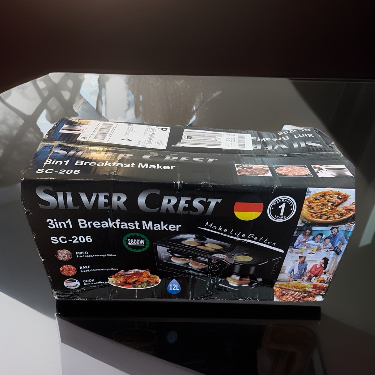 3-in-1 Breakfast Station, Toaster Oven, Coffee Maker, Griddle for Kitchen gallery