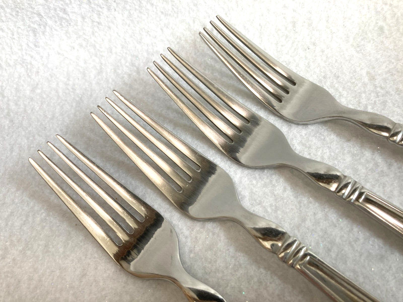 4 Lenox Stainless ESQUIRE Dinner Forks gallery