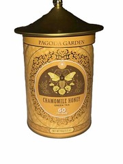 Pagoda Garden Caffeinated CHAMOMILE HONEY GREEN TEA 60 Bags BB 09/2026