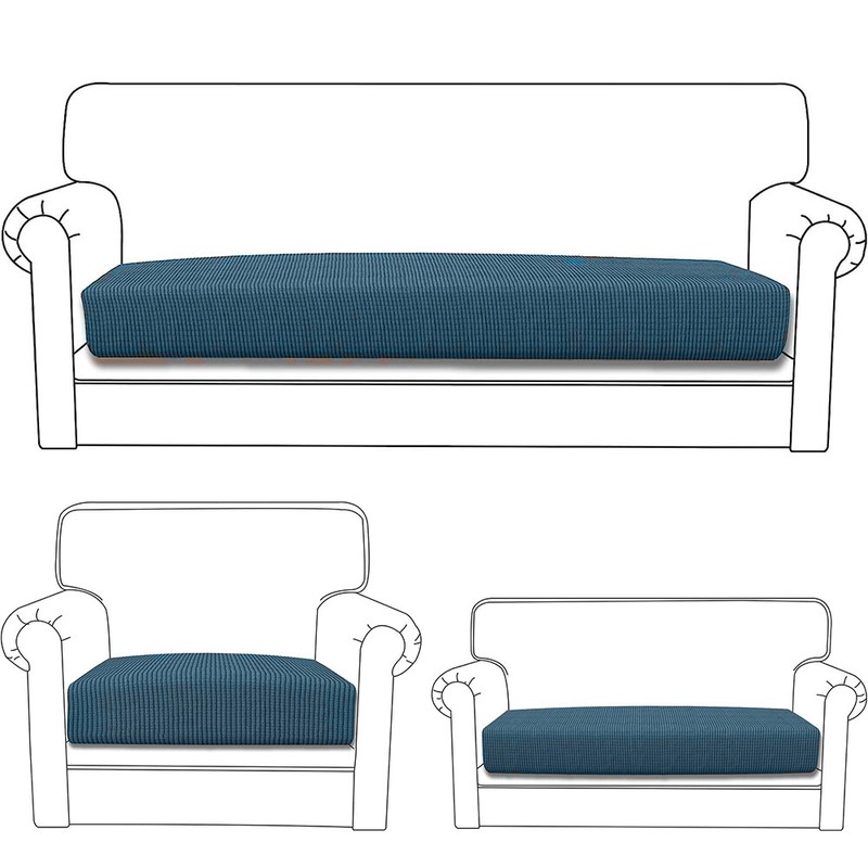 Stretch Sofa Covers Couch Settee Seat Cushion Slipcover L Shape Sectional Covers gallery