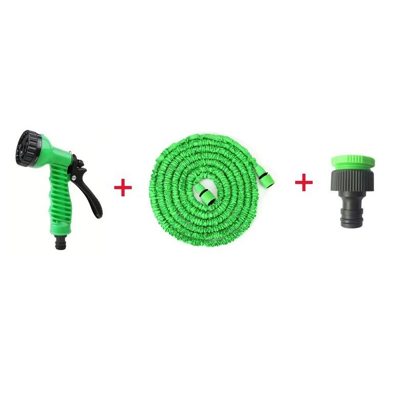 200FT Expandable Garden Hose with 7-Function Spray Gun | Durable Leakproof Flexy gallery