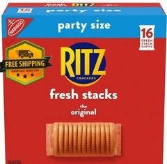 RITZ Fresh Stacks Original Crackers Party Size 16 Packs 23.7oz