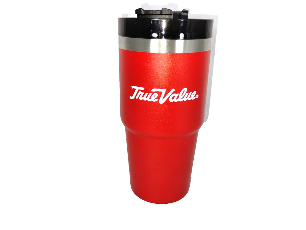 "True Value", Stainless Steel Beverage Cup/Mug/Tumbler, Looks Never Used.