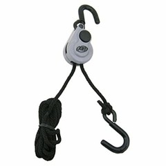 XRT Rope Lock Tie Down w/ Lock 75 Lbs Break Strength – 5 1/2′ x 1/8″ (2-Pack)