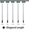 Extra Long Torx Screwdrivers Set, 5Pcs 12In Magnetic Torx Screwdrivers Set, gallery