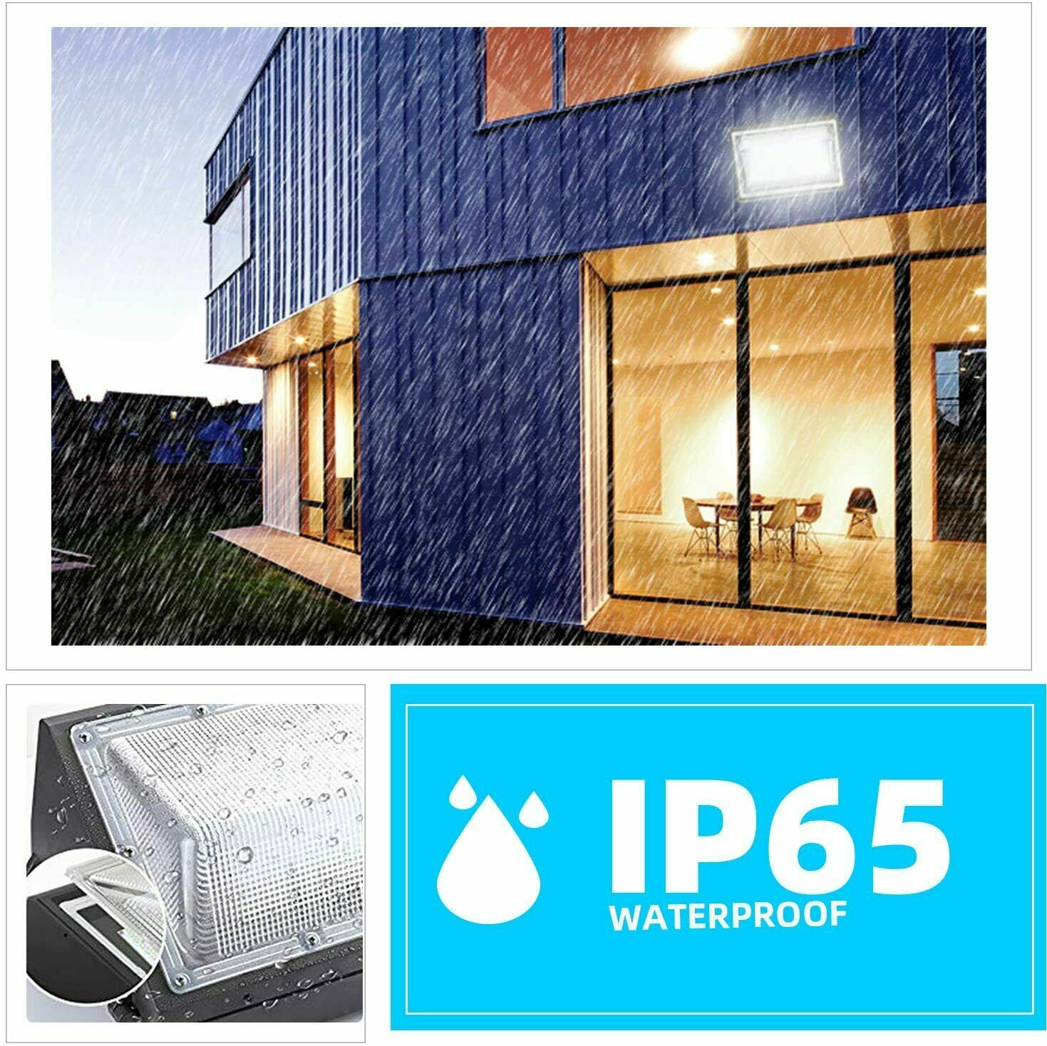 WYZM LED Wall Pack Commercial Industrial Light Outdoor Security Lighting Fixture gallery