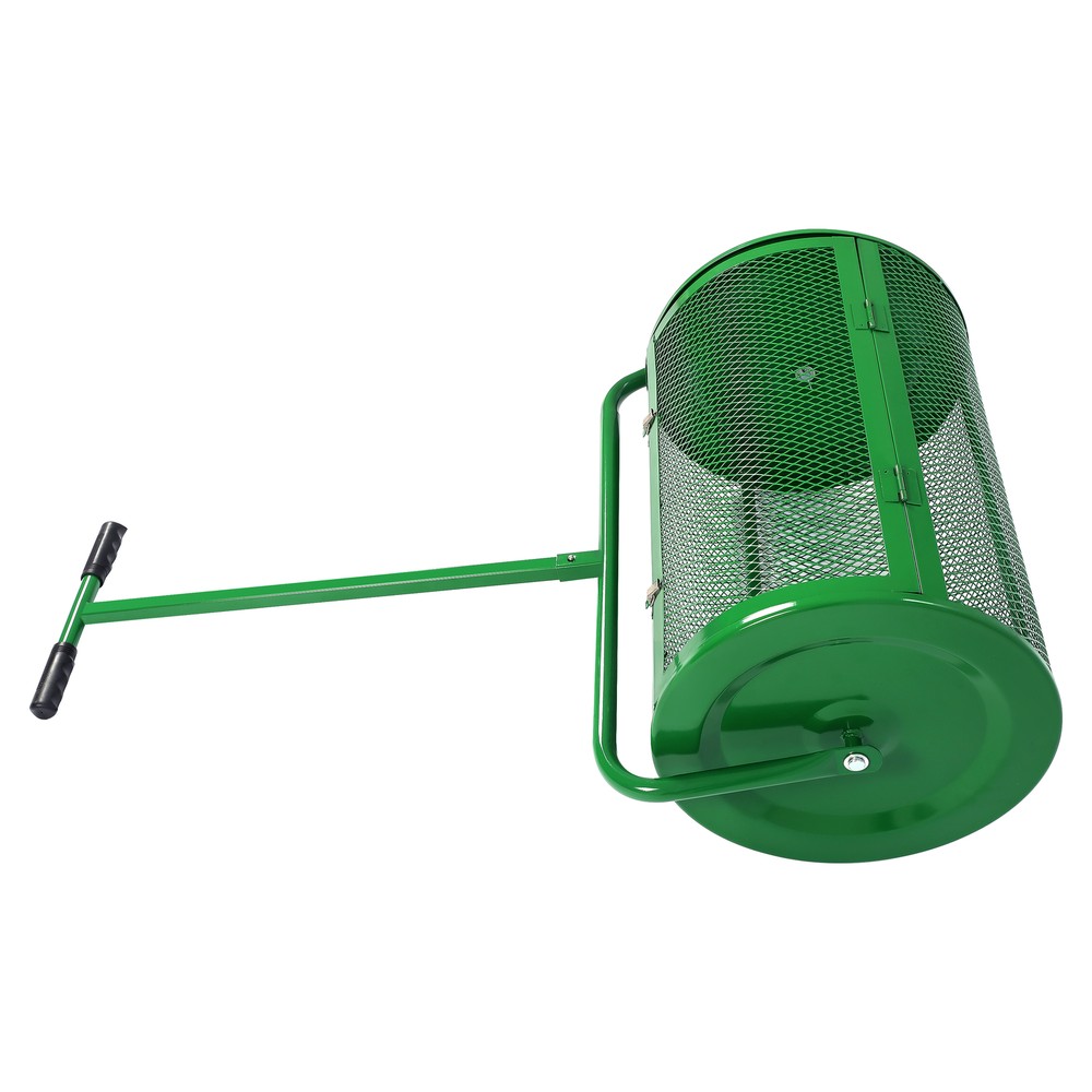 24'' Green Compost Spreader Universal For Compost Peat Moss Top Soil And More