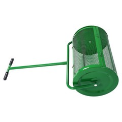 24” Green Compost Spreader Universal For Compost Peat Moss Top Soil And More