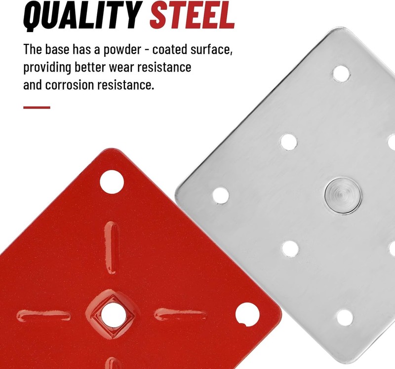 8 Pack House Jacks Adjustable 5''-8'' for Leveling Floor Jack Post Floor Jack gallery