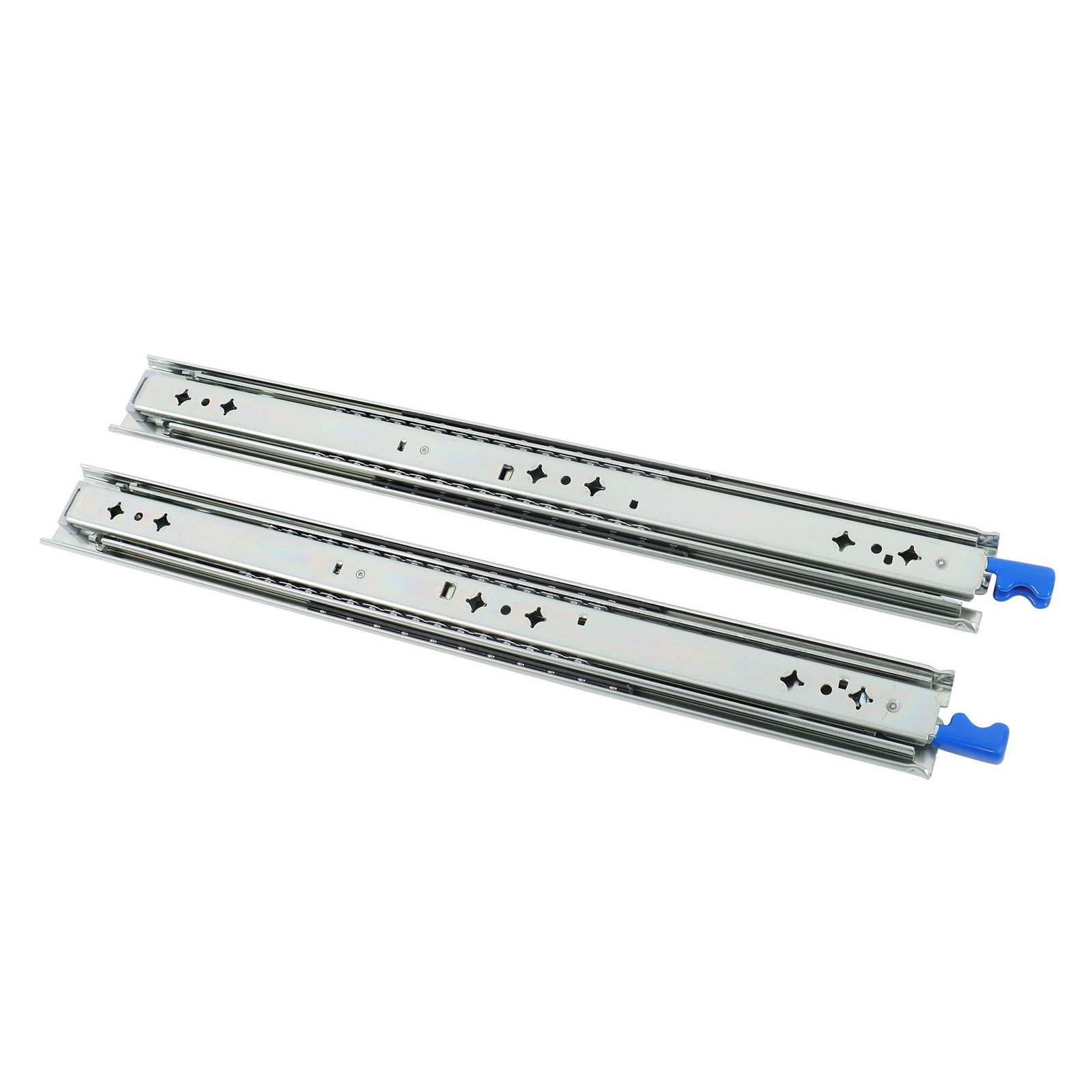 20" Locking Drawer Slides 500lb Heavy Duty Ball Bearing Full Extension With Lock gallery