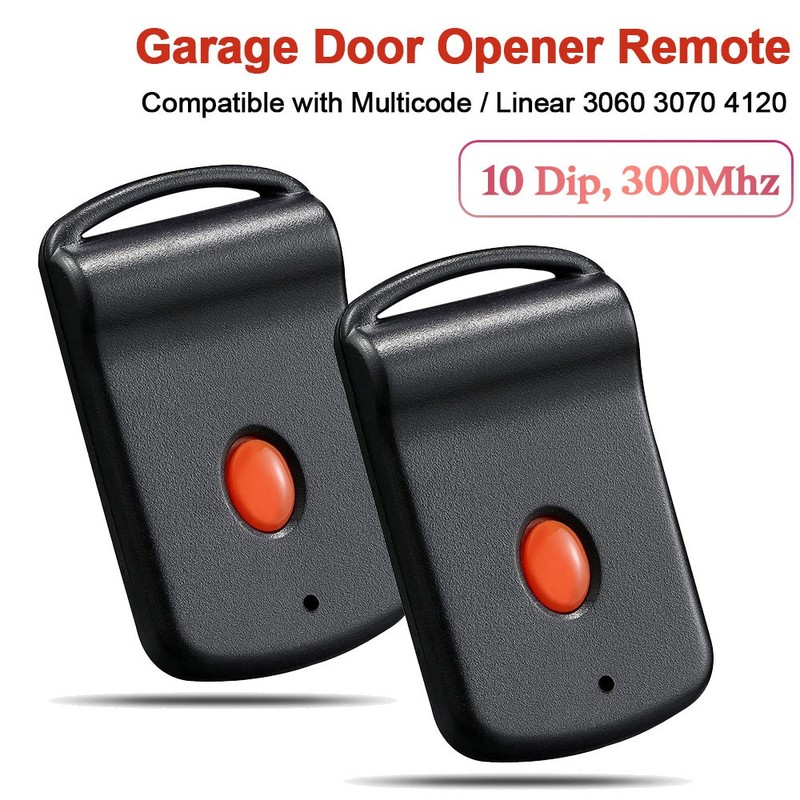 2x For 3089 Multi-Code Multicode 308911 Linear MCS308911 300mhz Remote Set gallery