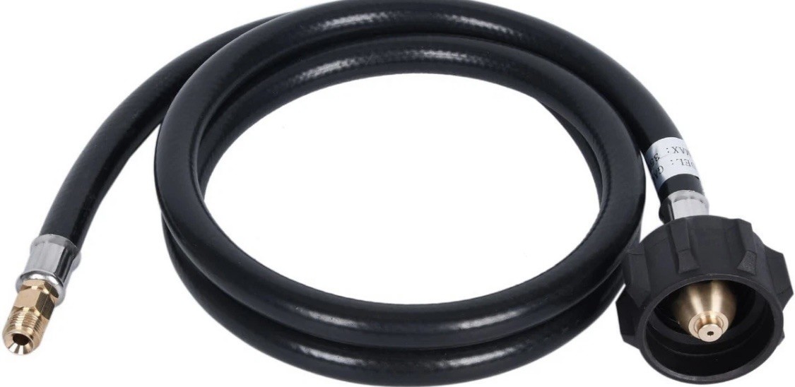 Gassaf 4 FT RV Propane Hose, Propane Pigtail Connector Hose QCC1 Connector- Acme gallery
