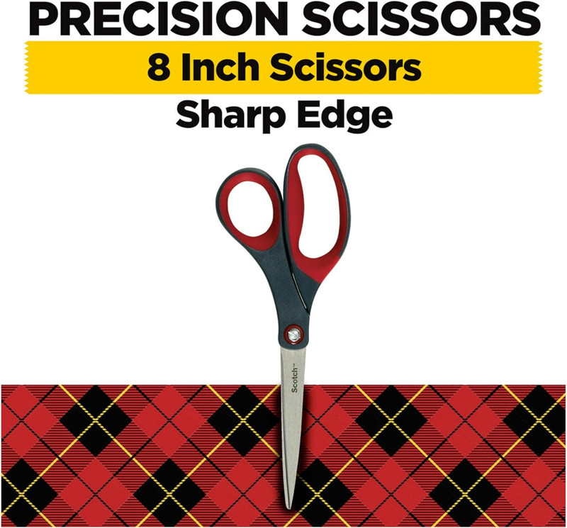 Scotch 8 Precision Scissors Great for Everyday Use (1448) gallery