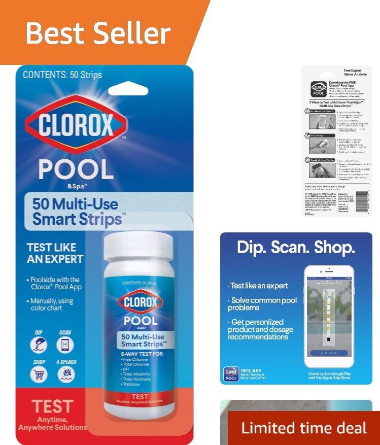 My Pool Care Assistant 50 Strips for Pool Water Testing gallery
