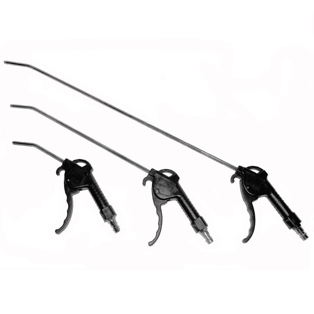 3PC AIR BLOW GUN KIT AIR COMPRESSOR TOOLS AIR DUST GUN gallery