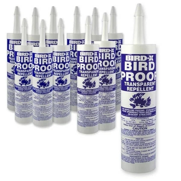 Bird-X Deterrent Physical Barrier Bird Control Anti Roosting 12 tubes (BP-CART) gallery