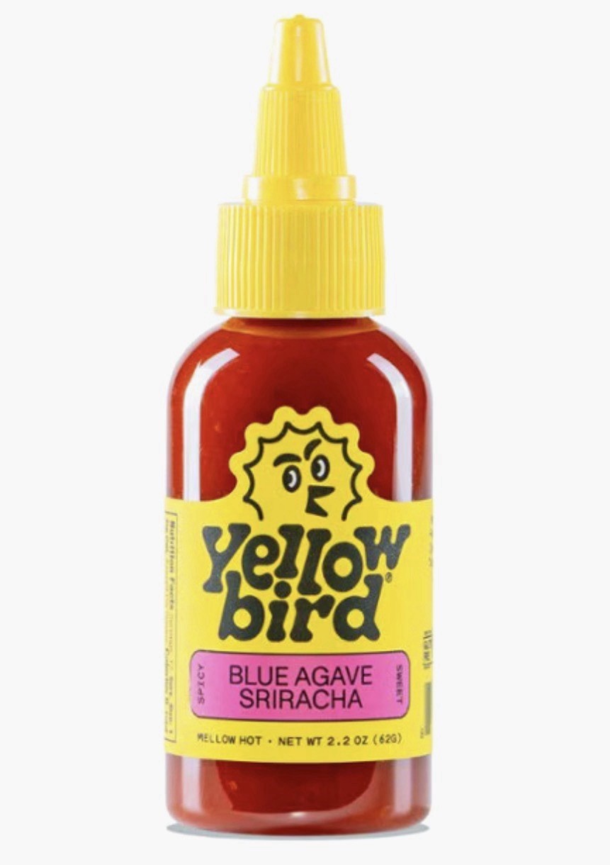 YellowBird Blue Agave Sriracha 2.2oz Bottle Mellow Hot Sauce BB 02/2027 Traveler gallery