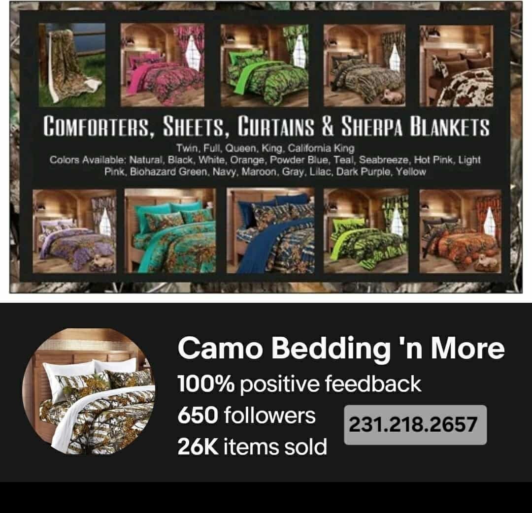 WHITE CAMO SHEETS QUEEN SIZE WOODS CAMO SET BED CAMOUFLAGE FLAT FITTED gallery