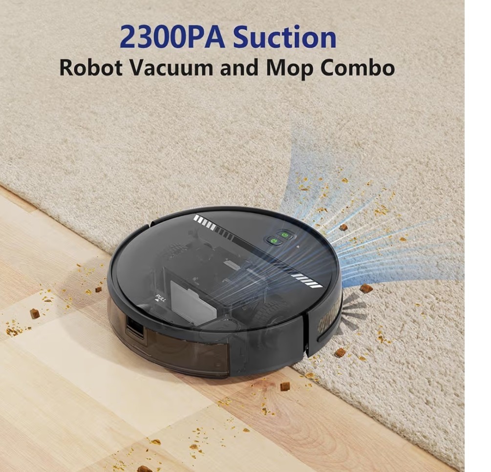 Robot Vacuum Cleaner BR151 WiFi + Remote + Charging Dock – Works Great gallery