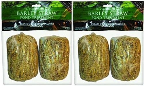 Summit 125 Clear Water Barley Straw Bales 2 x 2 Packs -Treats 2000 Gallons gallery