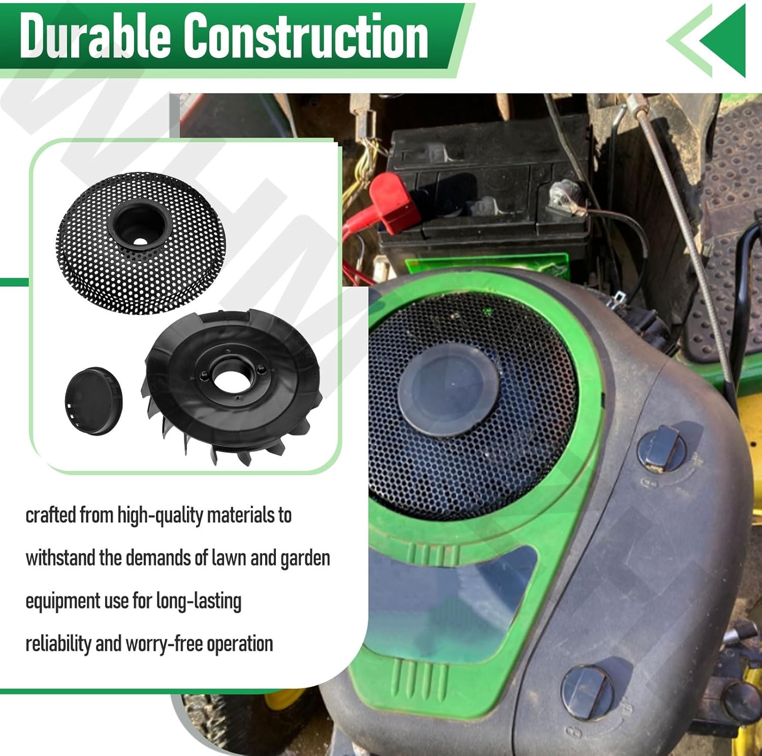 FOR BS 796200 FLYWHEEL FAN & SCREEN W gallery