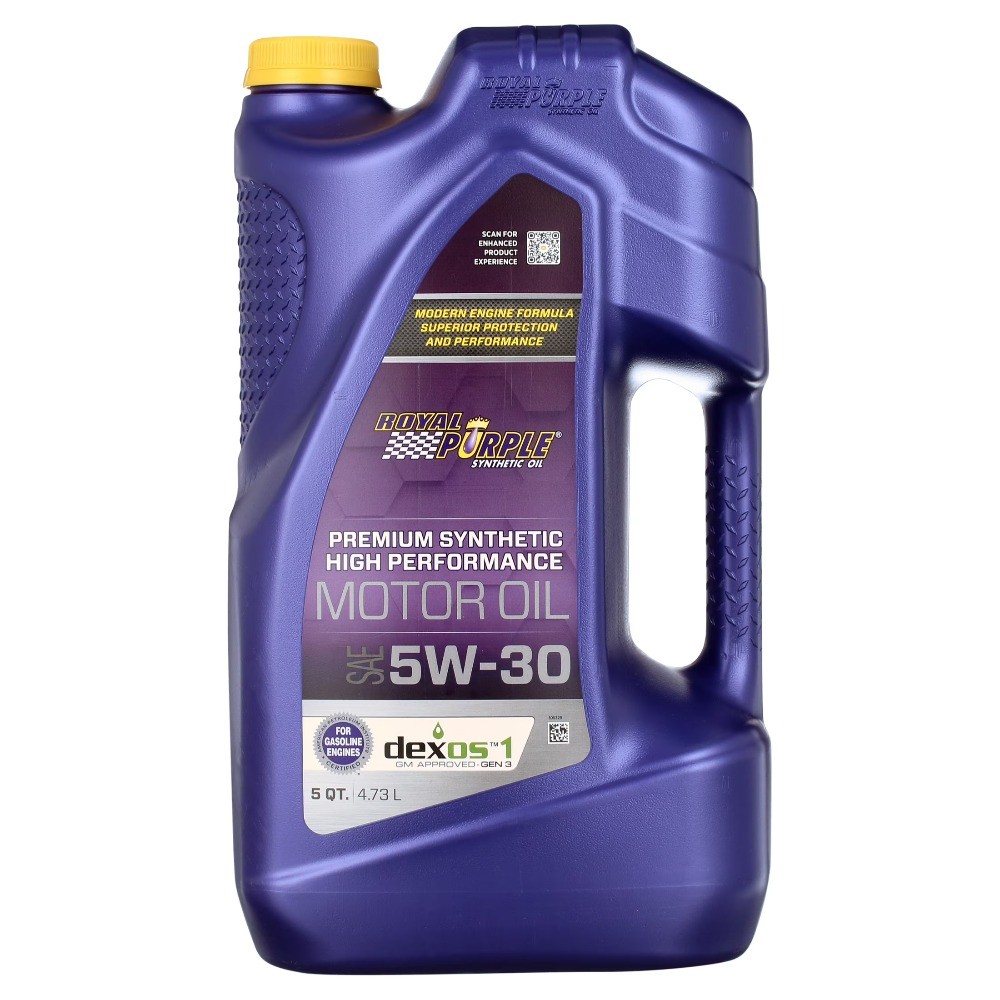 High Performance Motor Oil 5W-30, Premium Synthetic Motor Oil, 5 Quarts gallery