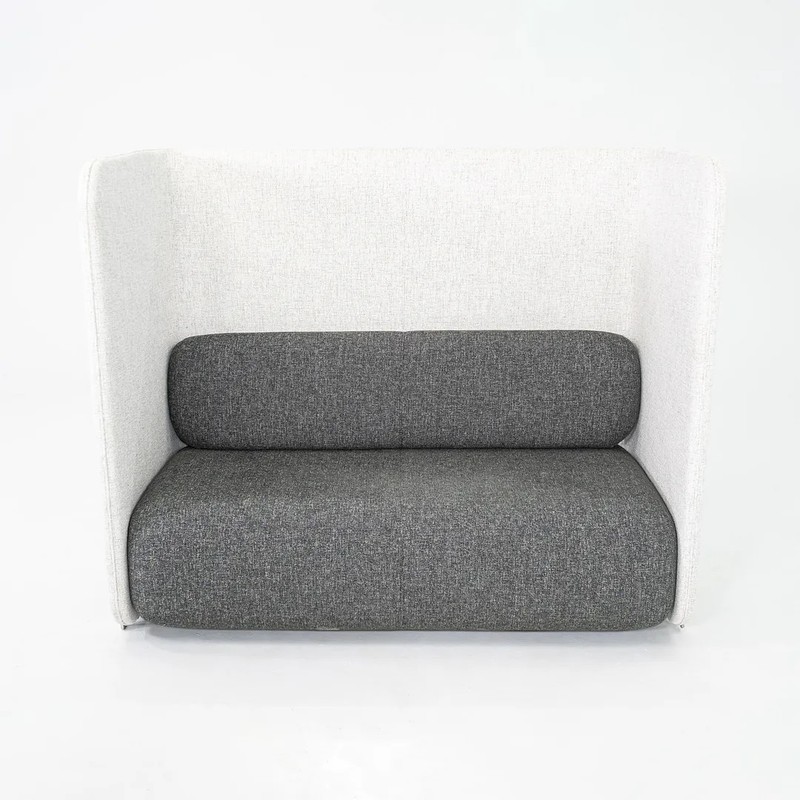 2020s Jang Won Yoon Bernhardt Design Code Privacy Lounge Two-Seat Sofa 2x Avail gallery