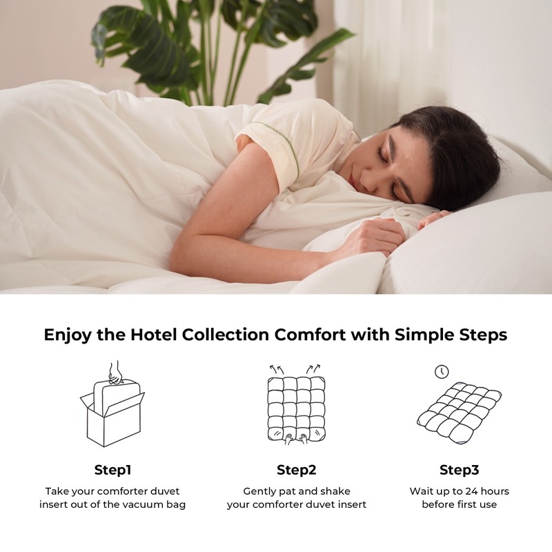Oversized Down Comforter Ultra Soft Cozy , King or Queen Bed Blanket 5 Color gallery