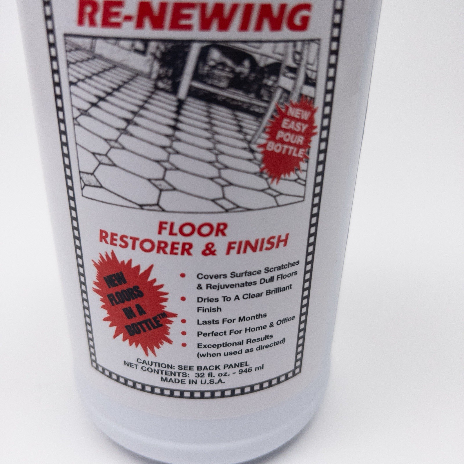 Pro Shot Industrial Re-Newing Floor Restorer And Finish (32 oz.) gallery