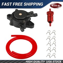 Fuel Pump Fuel Filter Kit Fit Predator 212cc 196cc GX160 GX200 Go Kart Mini Bike