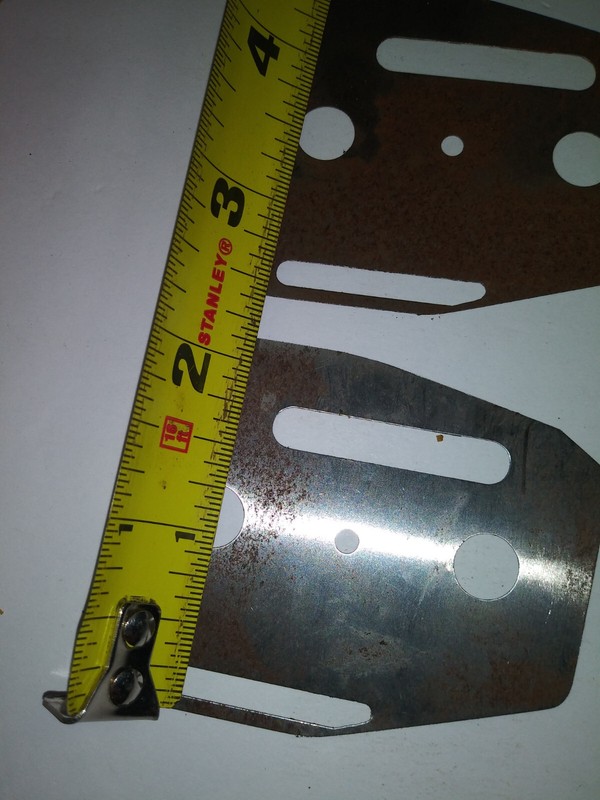2 EACH! SOLO CHAINSAW, BAR PLATES, COULD BE PART # 2100475, SEE LABEL IN PHOTO! gallery