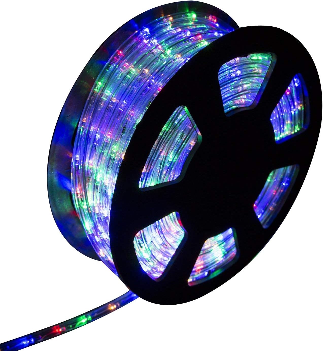 Ainfox LED Rope Light, 100Ft 1080 Colorful Indoor Outdoor Waterproof Strip Light gallery