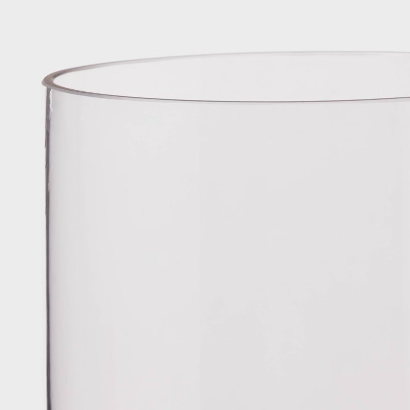 Clear Hurricane 5.31"x10" Pillar Candle Holder gallery