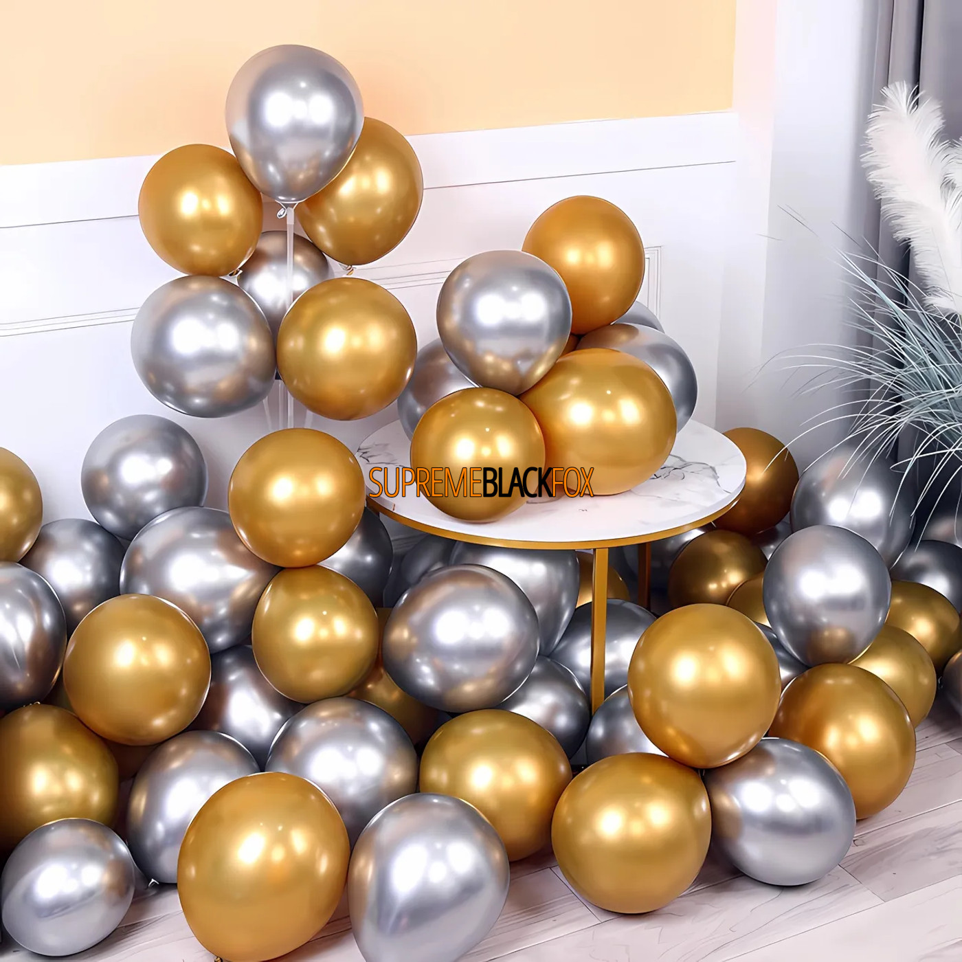 Metallic Chrome Balloons (25) Graduation, Birthday, Sweet 16, Party (12 inch) gallery
