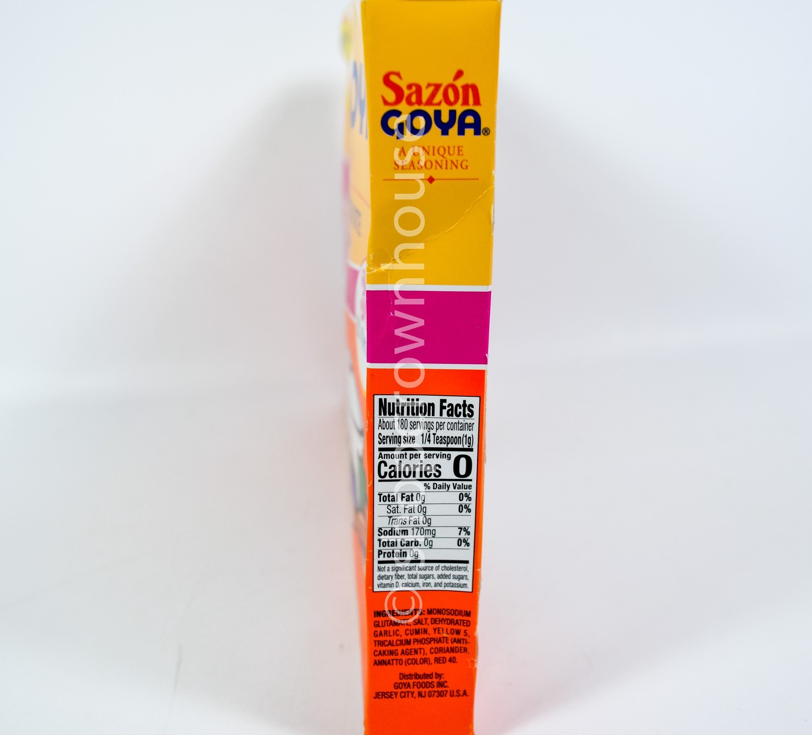 Sazon Goya Coriander & Annatto (Con Culantro Y Achiote) 36 packets 08/2028 gallery