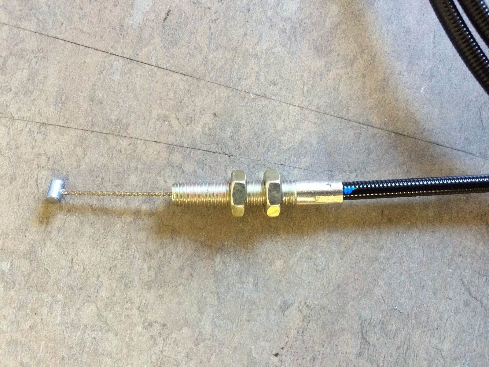 New Genuine OEM Swisher Rough Cut Mower 18817 Blade Engage Cable RT44 114" long gallery