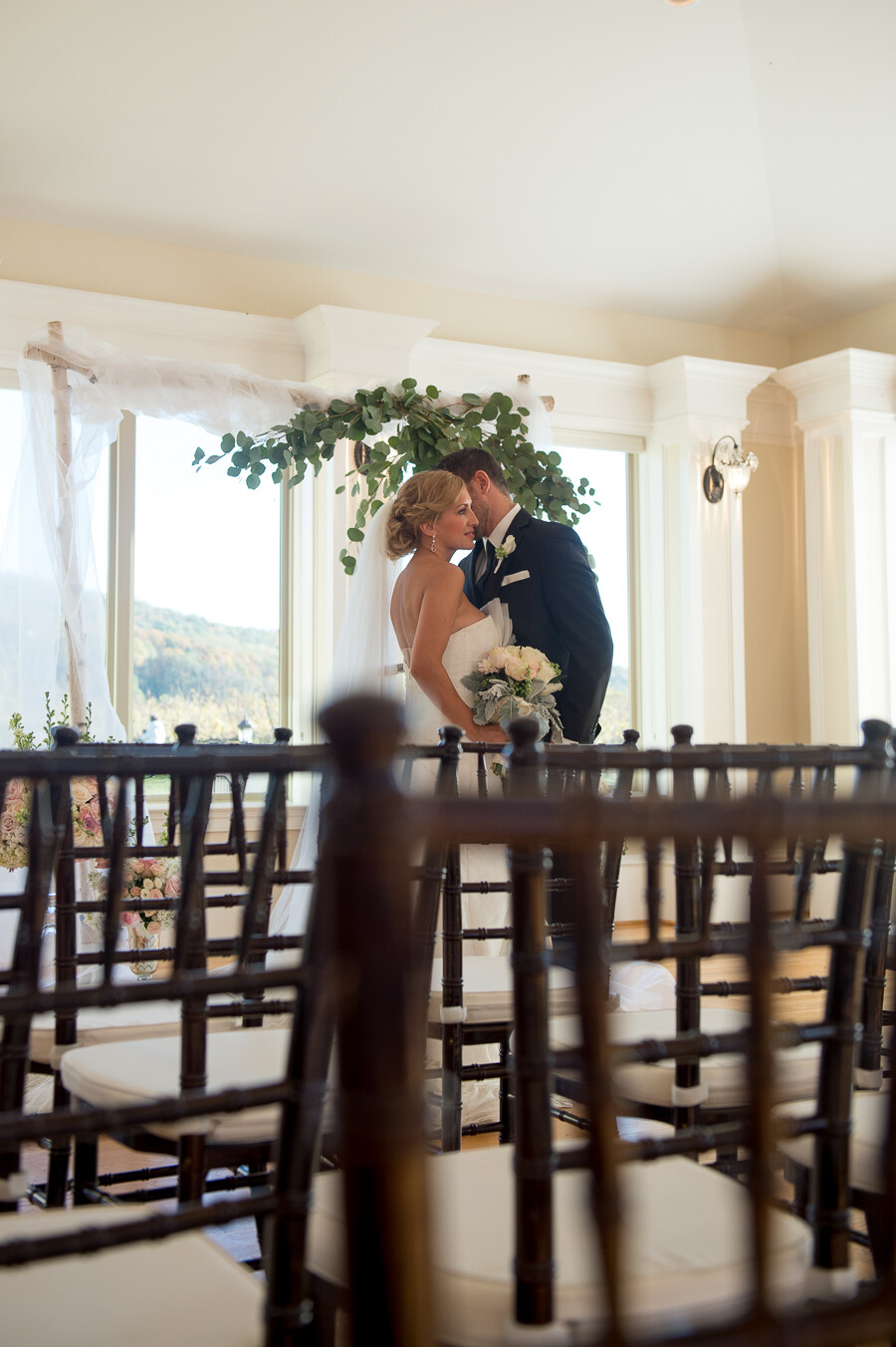 3 Piece White Birch Wedding Arch Kit gallery