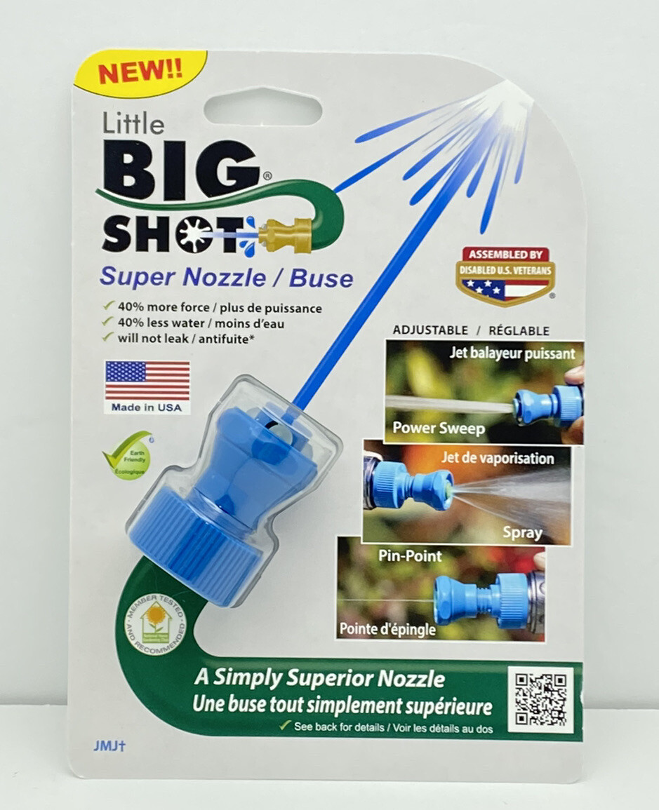 Little Big Shot Thermoplastic Adjustable Twist Hose Nozzle LBS-151 gallery