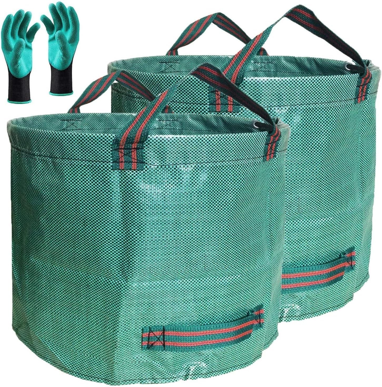 Professional 2-Pack 106 Gallon Large Lawn Garden Bags (D31,H31 inch) Yard Was... gallery