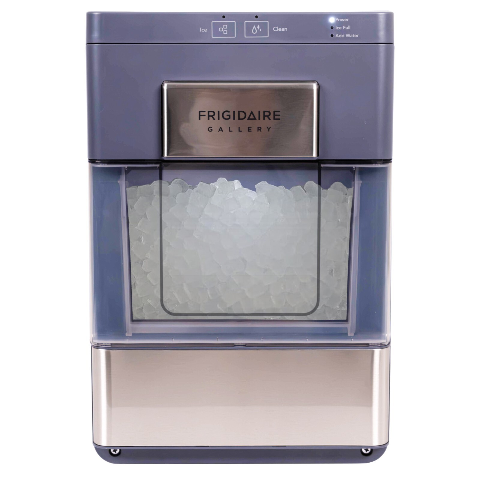 Frigidaire Gallery, 33 Lbs. Countertop Ice Maker, Stainless Steel Accents, Nugge gallery